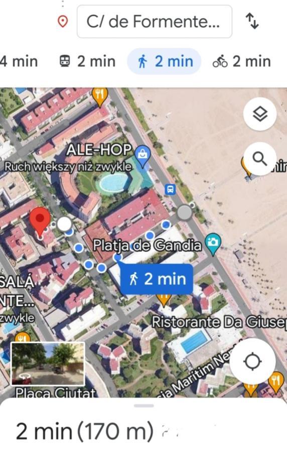 Ola Marina Solo Familias Lägenhet Playa de Gandia Exteriör bild